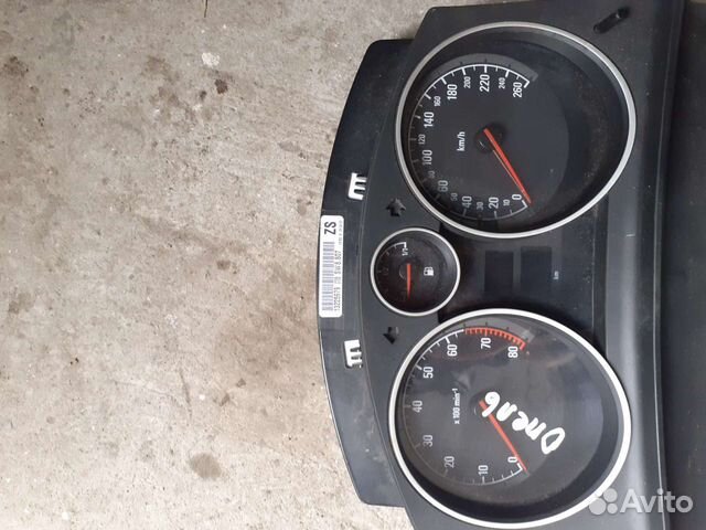 Опель астра Н щиток приборов