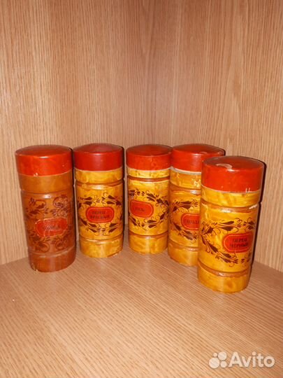 Набор для специй, банки