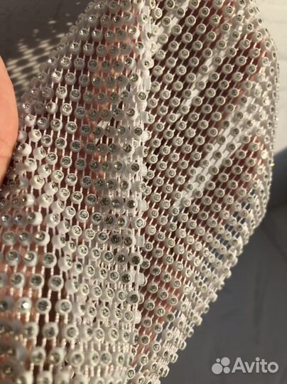 Маска защитная многоразовая со стразами