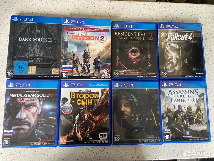 Игры для sony playstation 4