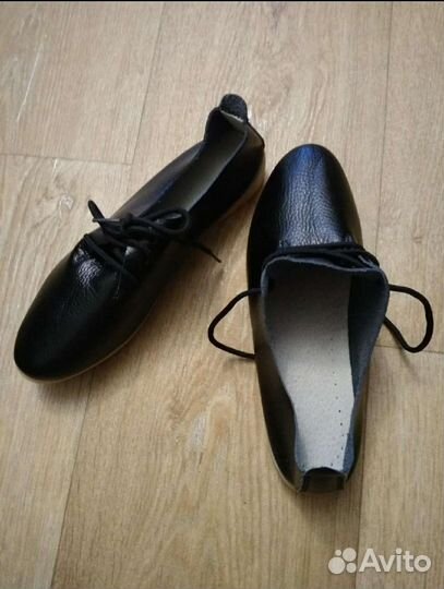 Кожанные туфли