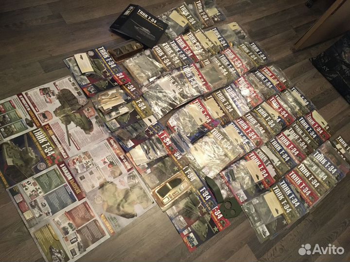 Журналы с запчастями Танк Т-34