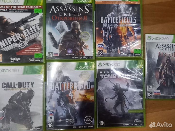 Игры на xbox 360
