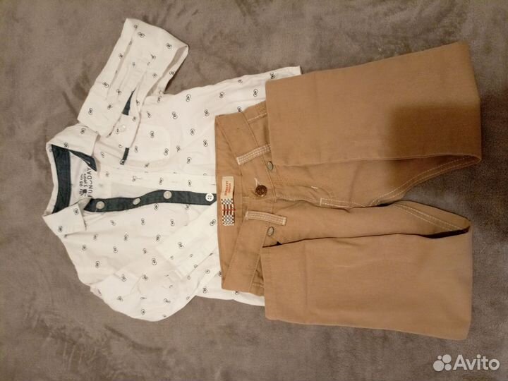 Костюм, рубашка, брюки