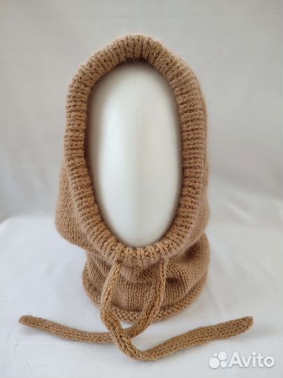 Шапка женская вязаная ручная работа