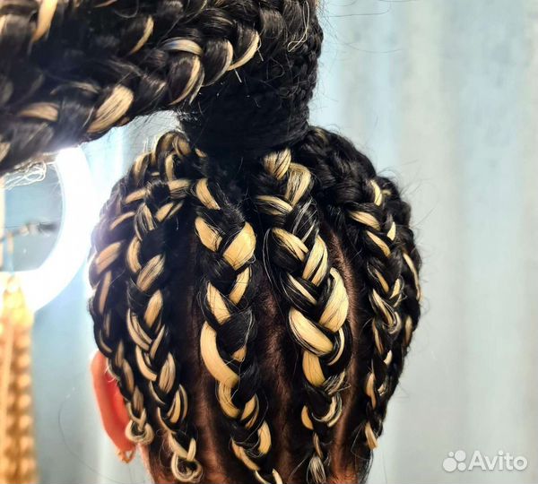 Брейды, хвост с канекалоном