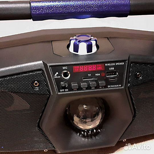 Крутая колонка bluetooth со светомузыкой
