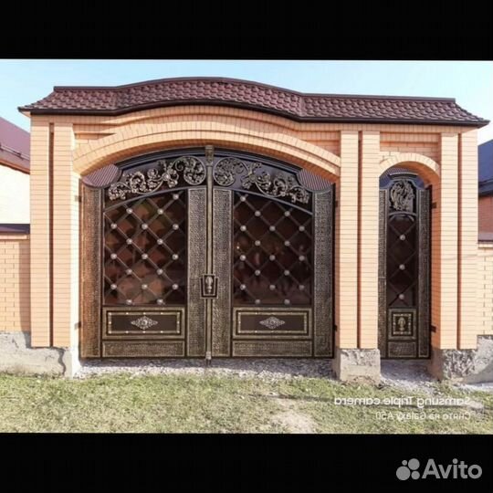 Кованые ворота