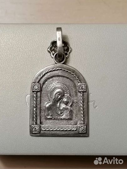 Серебряная ладанка 36г