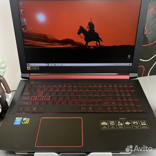 Игровой ноутбук Acer Nitro i5/озу 8/GTX 1050 4GB