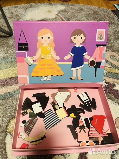 Детские развивающие магнитные игры mieredu