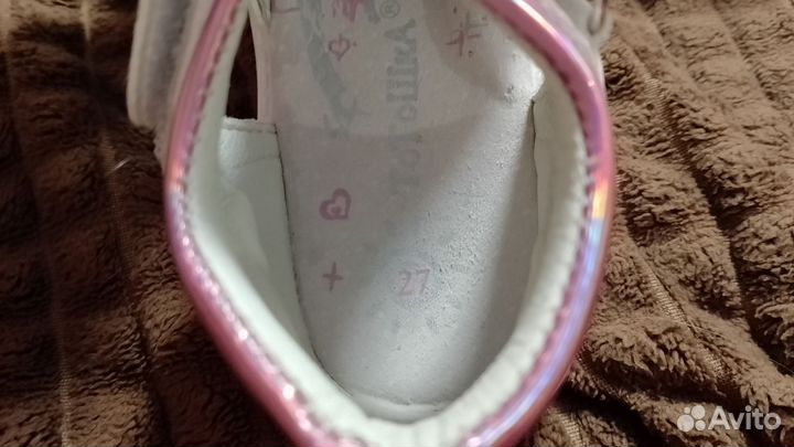 Босоножки для девочки 27 размер