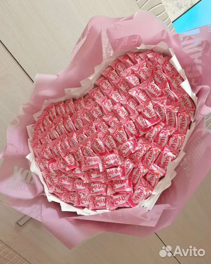 Сладкие букеты из конфет