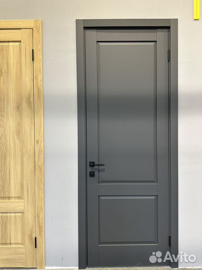 Двери межкомнатные графит