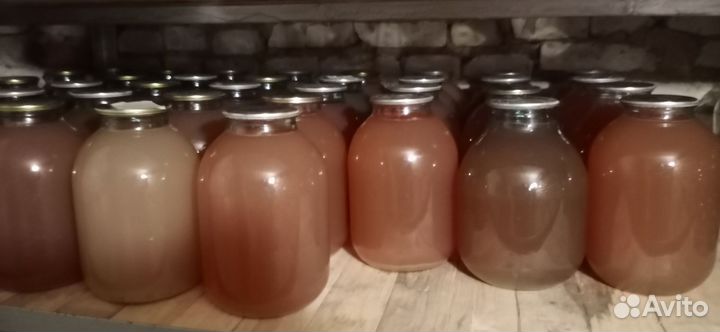 Сок яблочный домашний