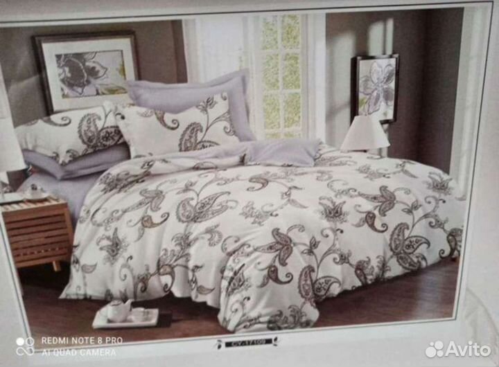 Постельное белье полуторка,сатин бренд kenzo