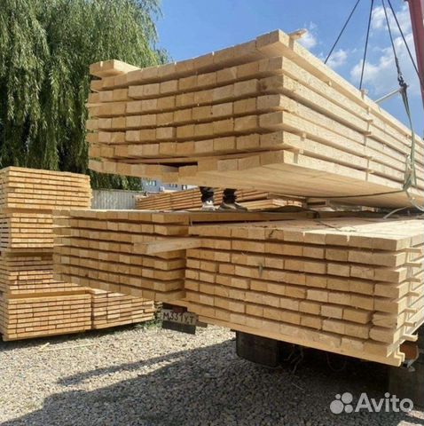 Доска обрезная 40х150х6