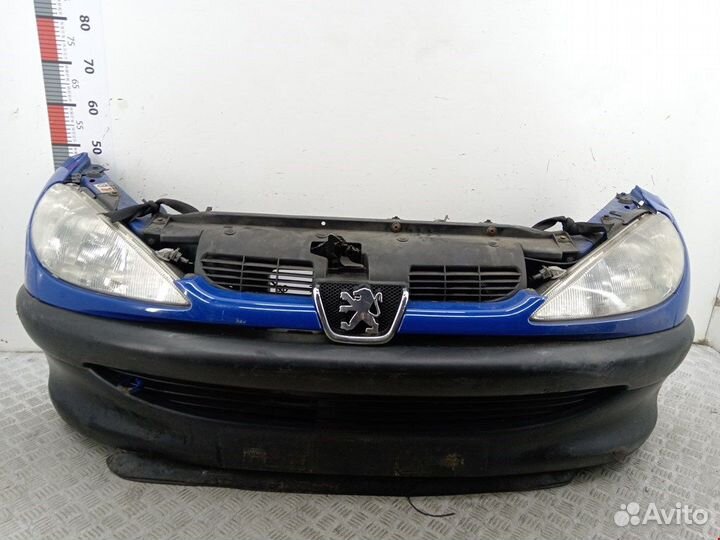 Бампер (ноускат) для Peugeot-Citroen 206