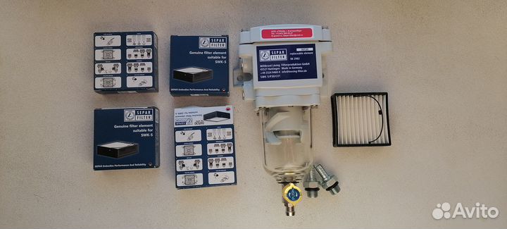 Сепаратор SWK-2000/5 (Германия) + 4 фильтра