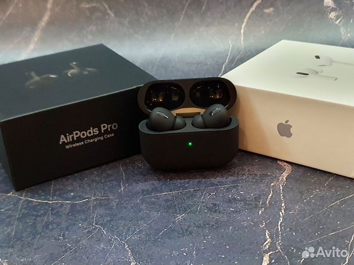 Airpods pro черные матовые