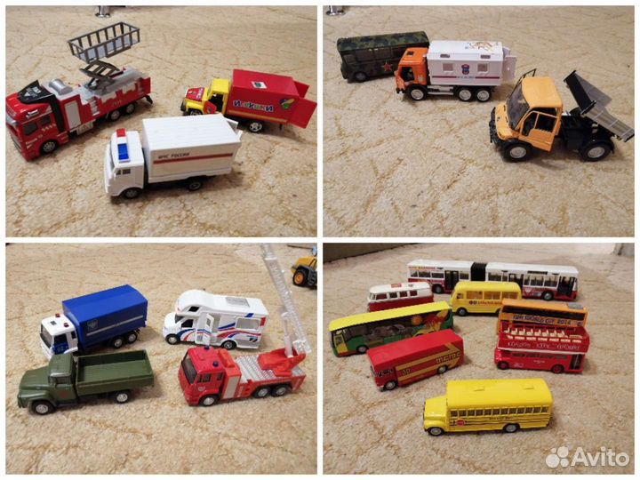 Машинки много