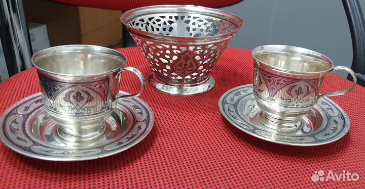 Набор столового серебра