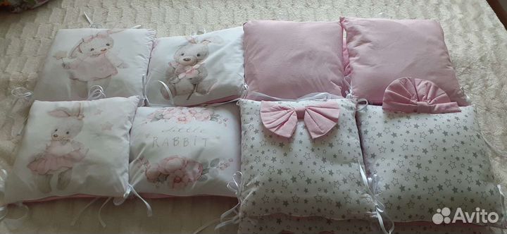 Бортики в детскую кроватку