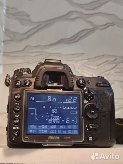 Nikon D7000 18-105 VR Kit (пробег 16 тыс)