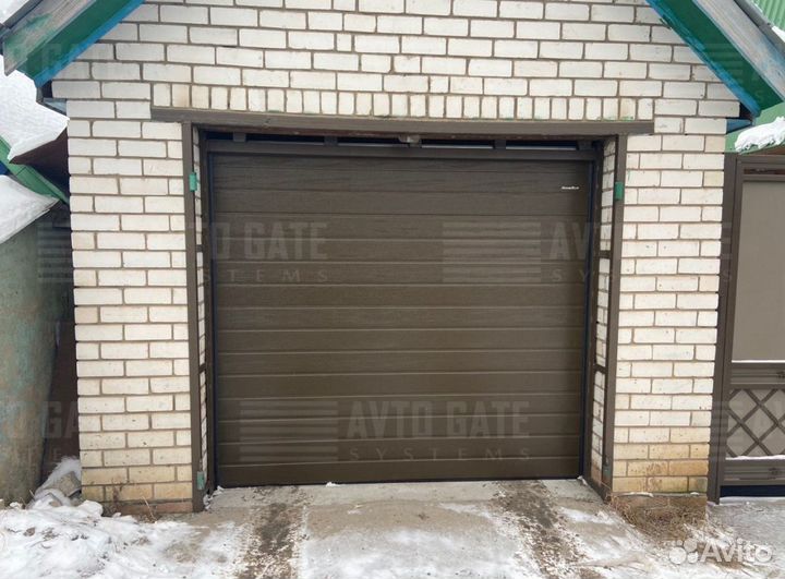 Секционные ворота гаражные