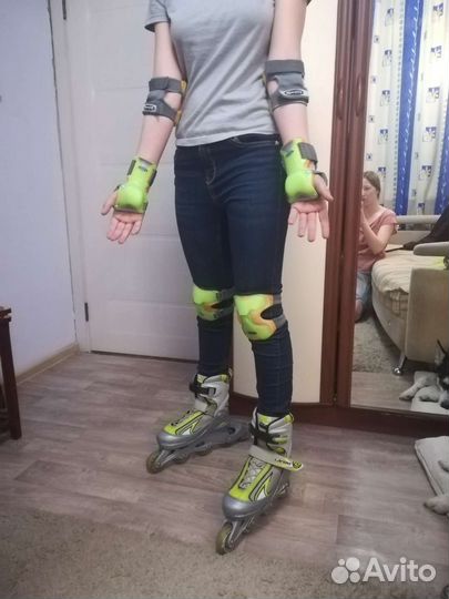 Ролики Larsen р38-40 + защита