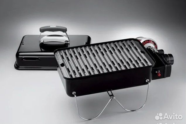 Гриль газовый Weber Go-Anywhere, черный