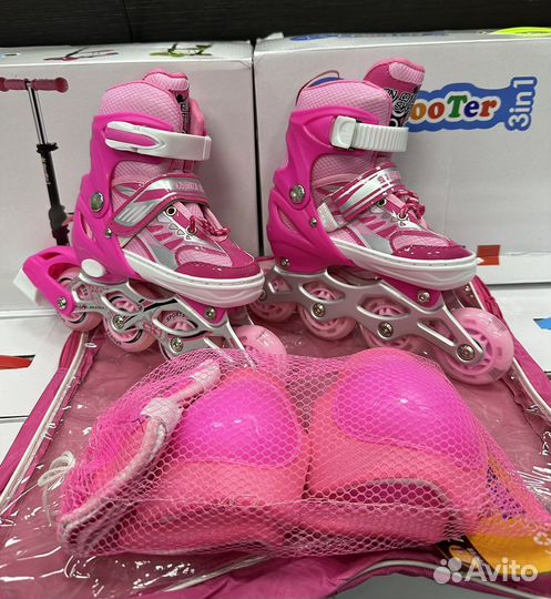 Ролики детские новые 29-33 новые