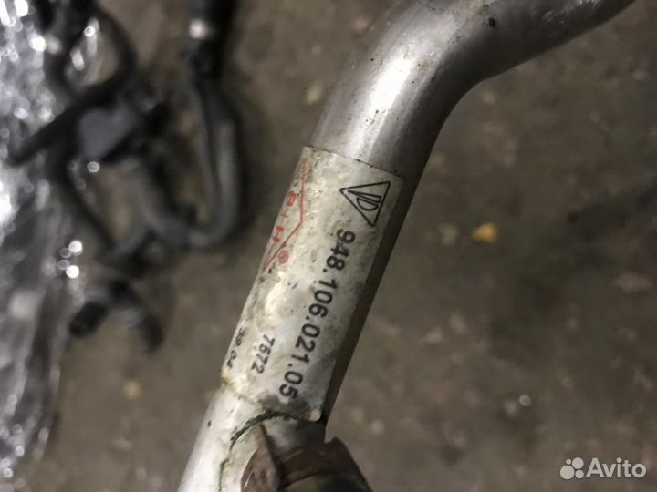 Трубка охлажд. жидкости металлическая Porsche Ca