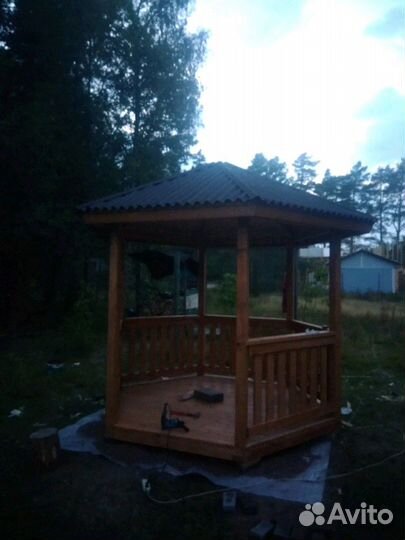 Беседки, навесы, террасы