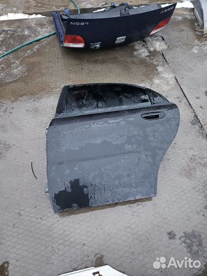 Дверь задняя левая chevrolet lanos ZAZ Chance