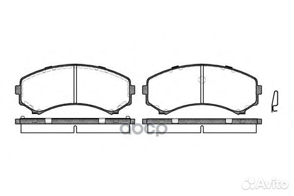 396 00 колодки дисковые п Mazda MPV 2.6i/3.0/2