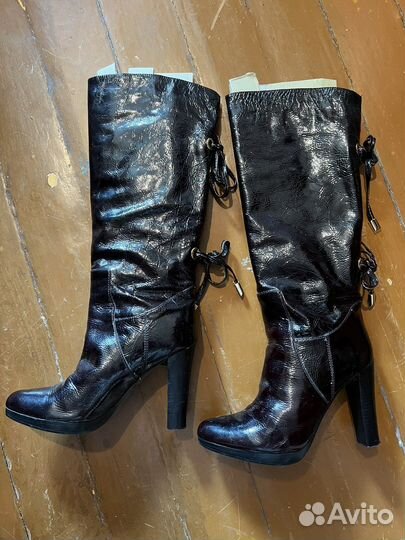 Сапоги осень весна женские 37 новые