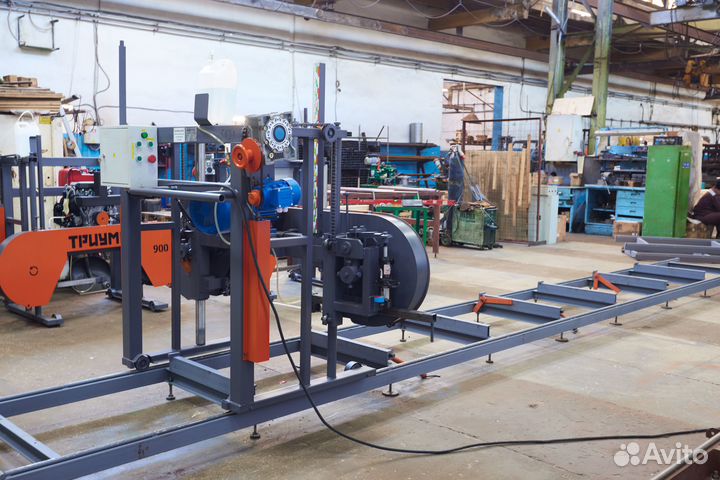Ленточная пилорама Триумф 900