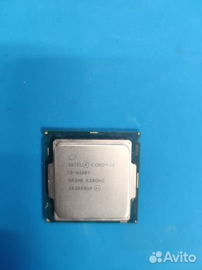 Процессор 1151 Intel Core i3 6100T (3,20 GHz)