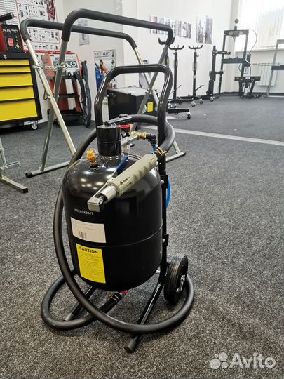 Передвижной пескоструйный аппарат Wiederkraft