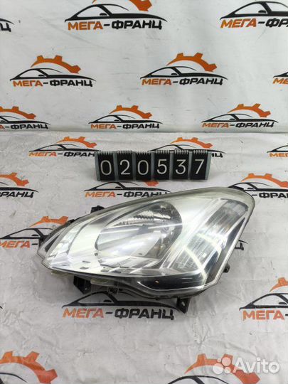 Фара галогеновая передняя левая Citroen Berlingo