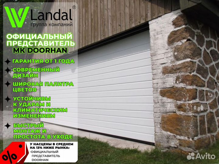 Секционные ворота