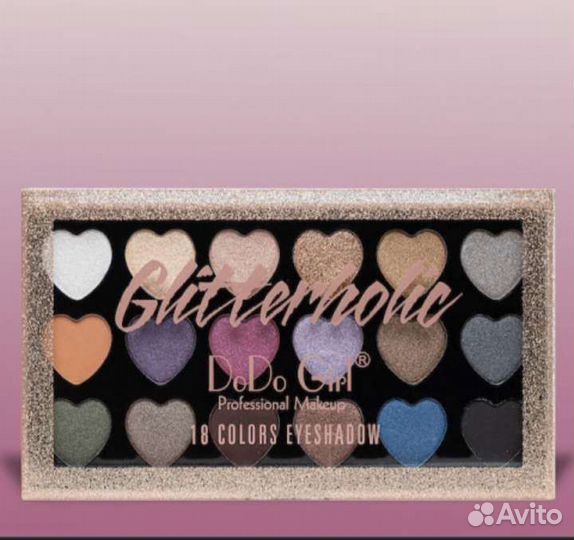 Палетка теней для век