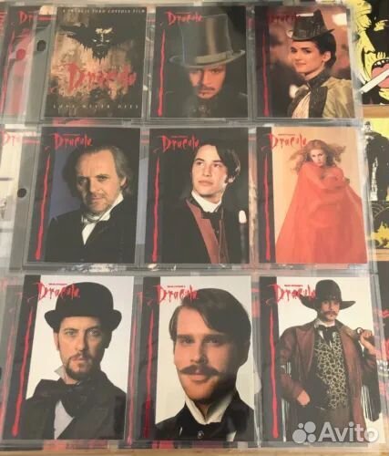 Коллекционные карточки Dracula