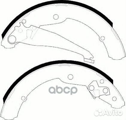 Колодки тормозные FSB549 Ferodo