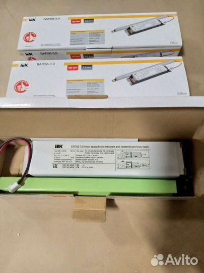 Блоки аварийного питания IEK бап58-3.0
