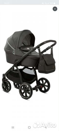 Коляска 2 в 1 noordi Fjordi Sport Black 815