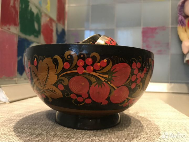 Посуда хохлома