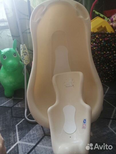 Детская ванночка с подставкой