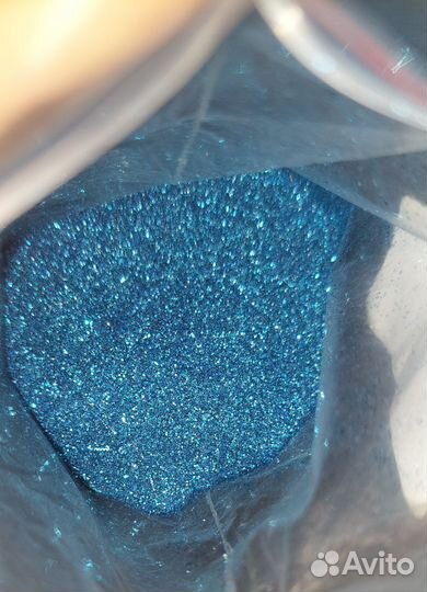 Глиттер 0,2 мм Голубой 100гр